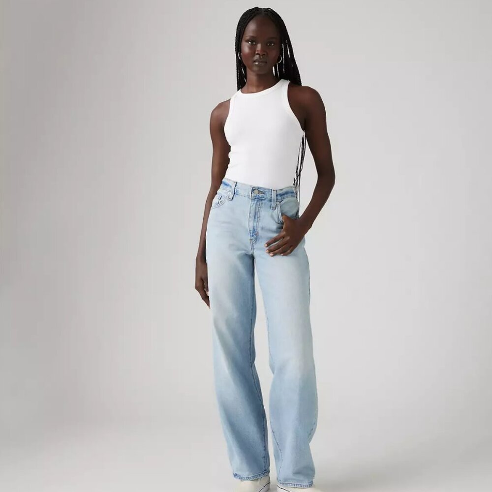 Levi's Premium Baggy Dad size 25/32 - Light Wash NWT